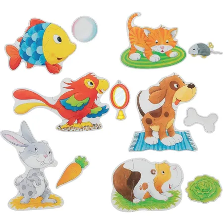 goki Puzzleset Haustiere