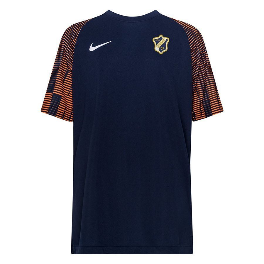Stabæk Nike Avant-Match T-shirt d'Entraînement 2024 - Bleu Foncé/Orange/Blanc Enfant