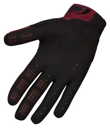 Gants Longs Fox Defend D3O Bordeaux/Noir