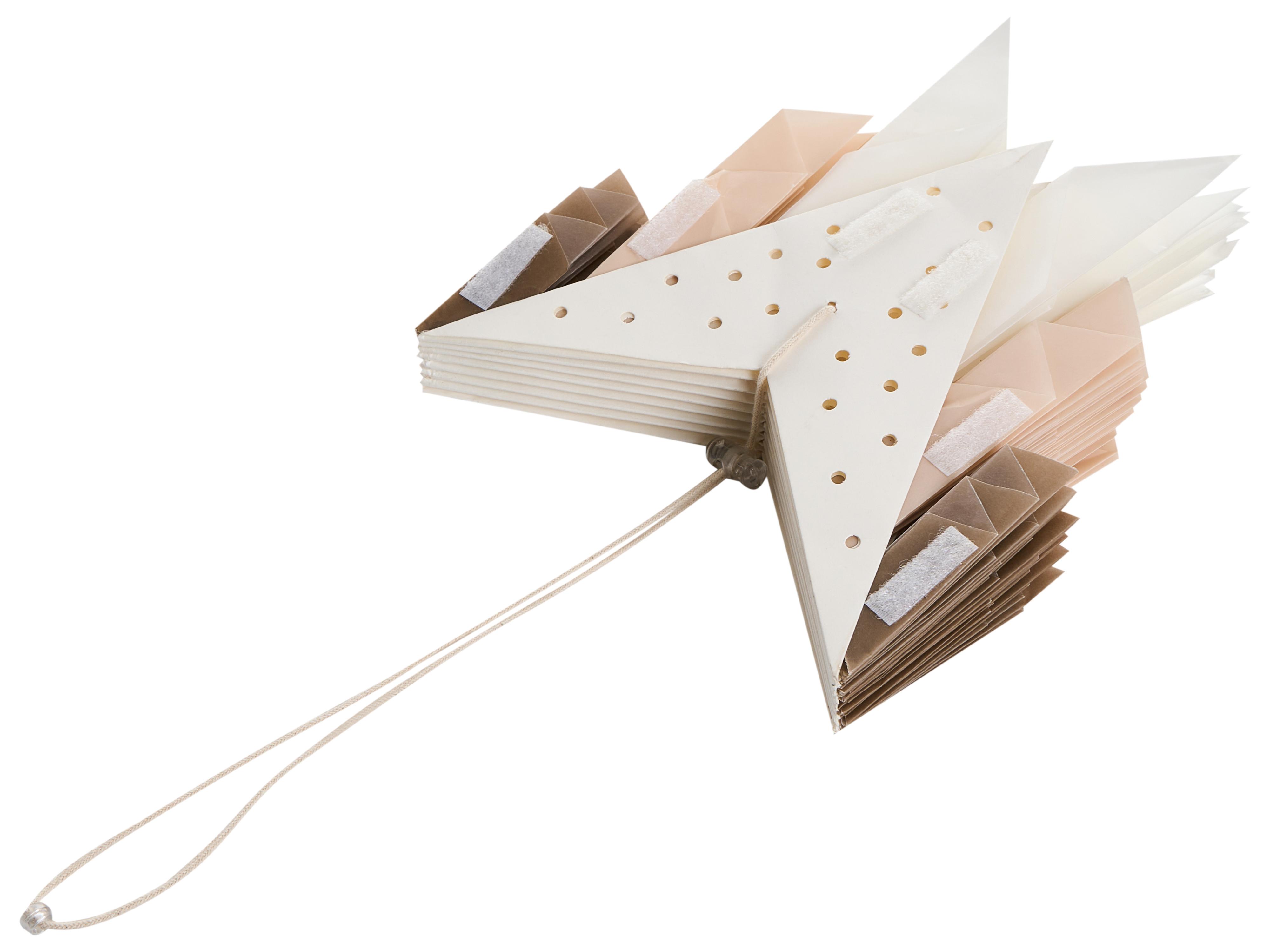Set van 3 hangende decoraties LED FORSAN Ster 41 cm Meerkleurig