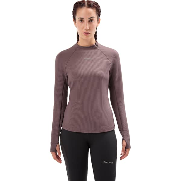 T-shirt trail NNORMAL TRAIL LONG SLEEVE W PURPLE