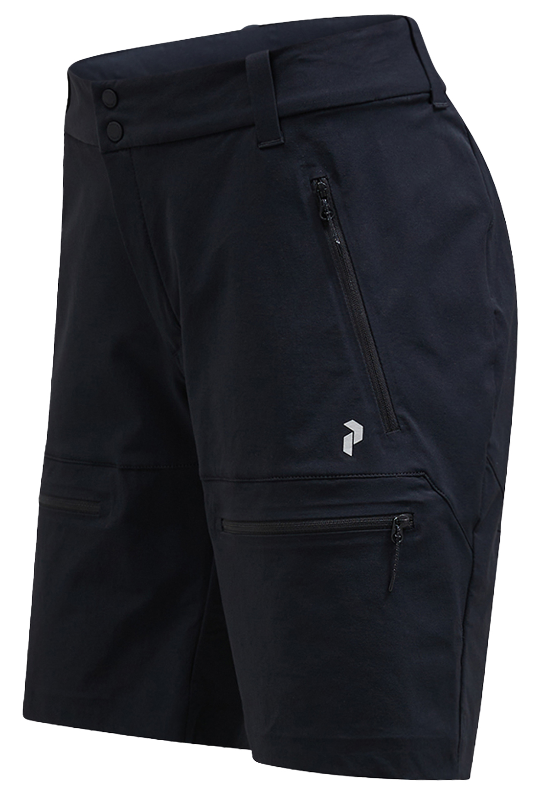 Stretch Trek Shorts Dame Black