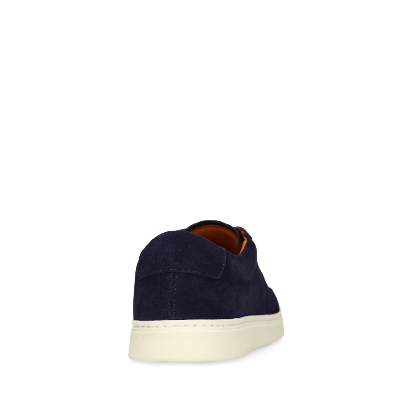 Blauwe suède sneakers