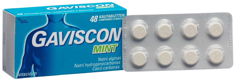 GAVISCON Kautabl Mint Blist 48 Stk