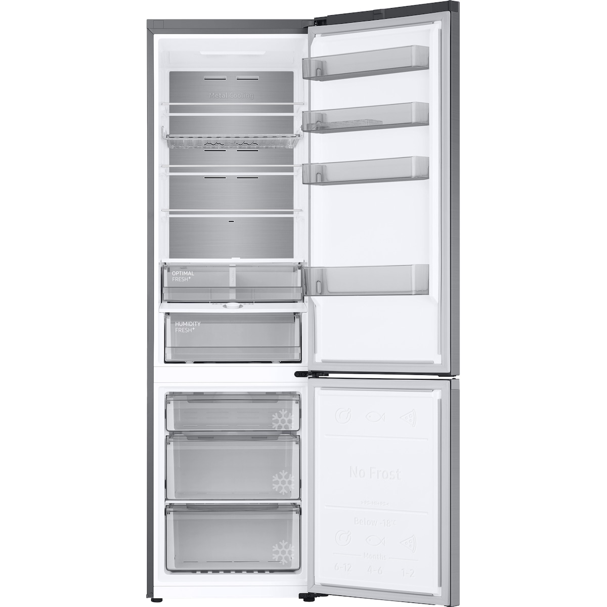 Samsung kombiskap RB38C705DS9/EF