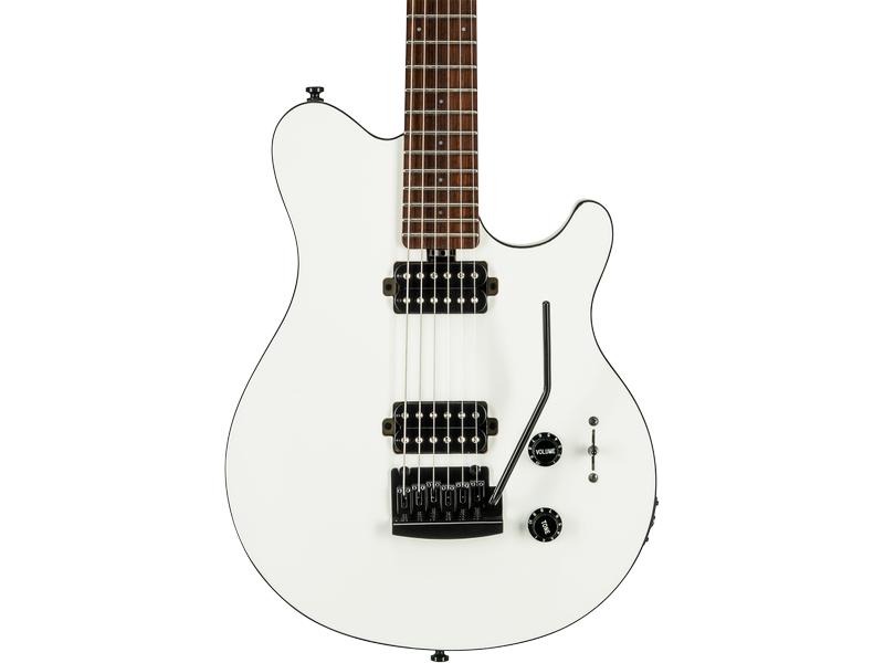 Sterling by Music Man E-Gitarre AX3S Axis – Weiss Klassisches E-Gitarren-Design