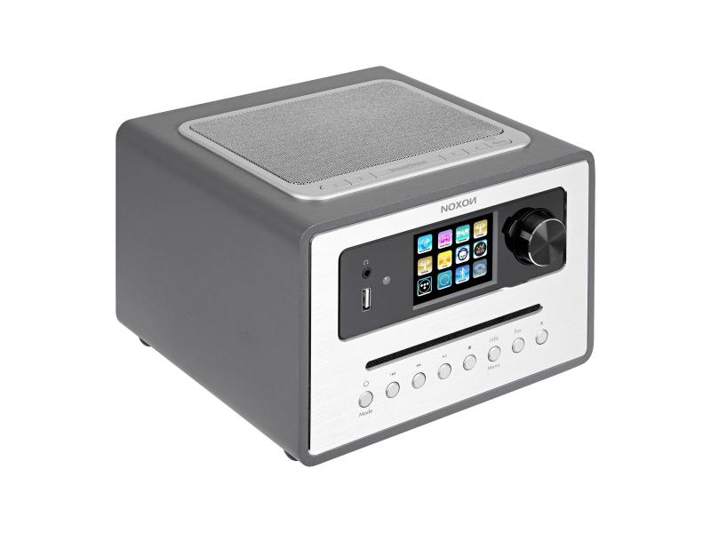 Noxon Radio/CD-Player iRadio 500 Anthrazit DAB , Internetradio oder UKW