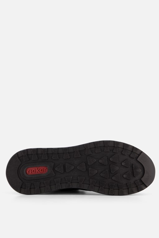Rieker Sneakers zwart Nubuck