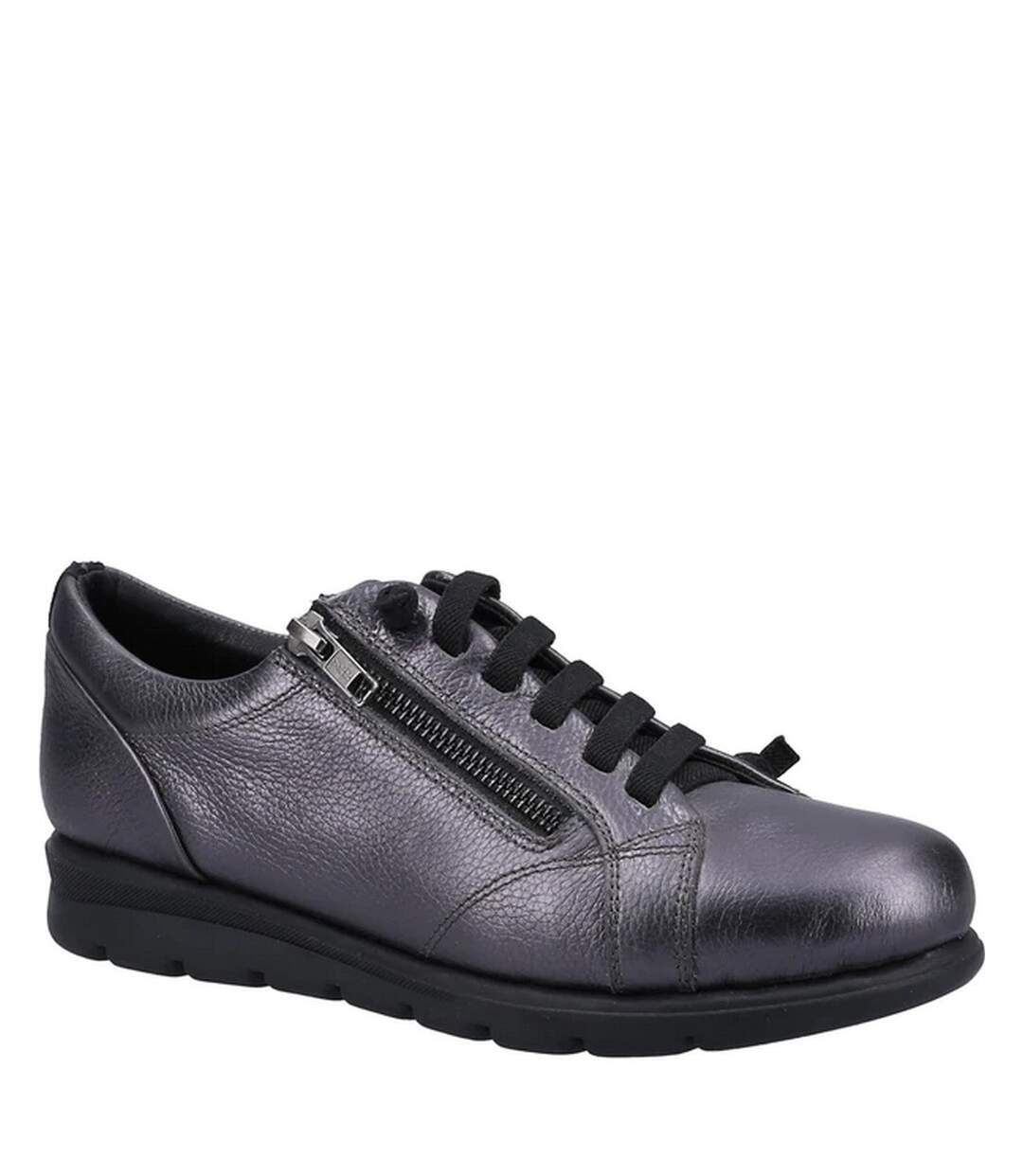 Fleet & Foster - Baskets POLPERRO - Femme (Étain) - UTFS9661