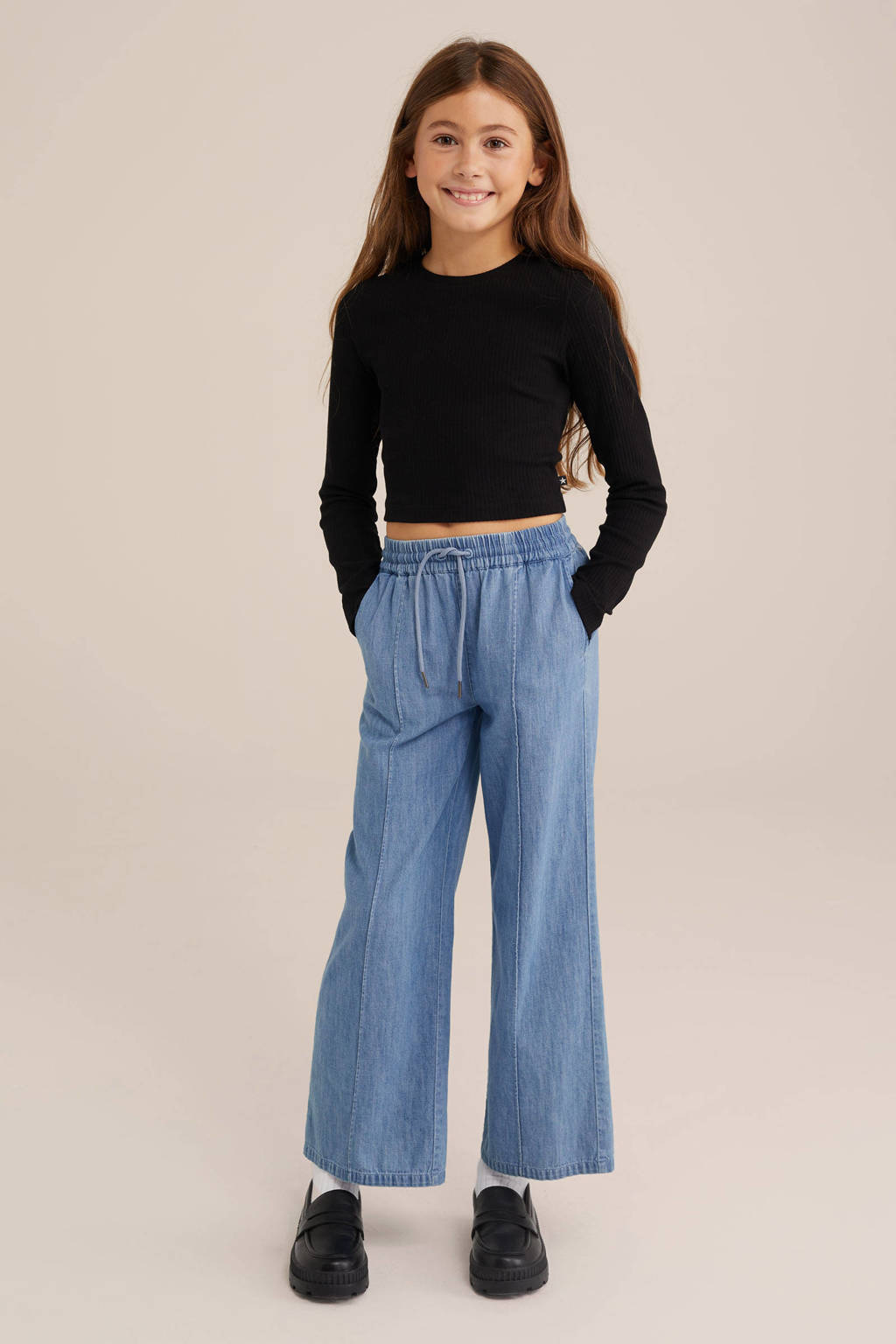 WE Fashion longsleeve zwart