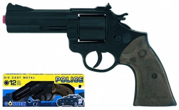 Gonher Metal politirevolver 12 runder - 258453