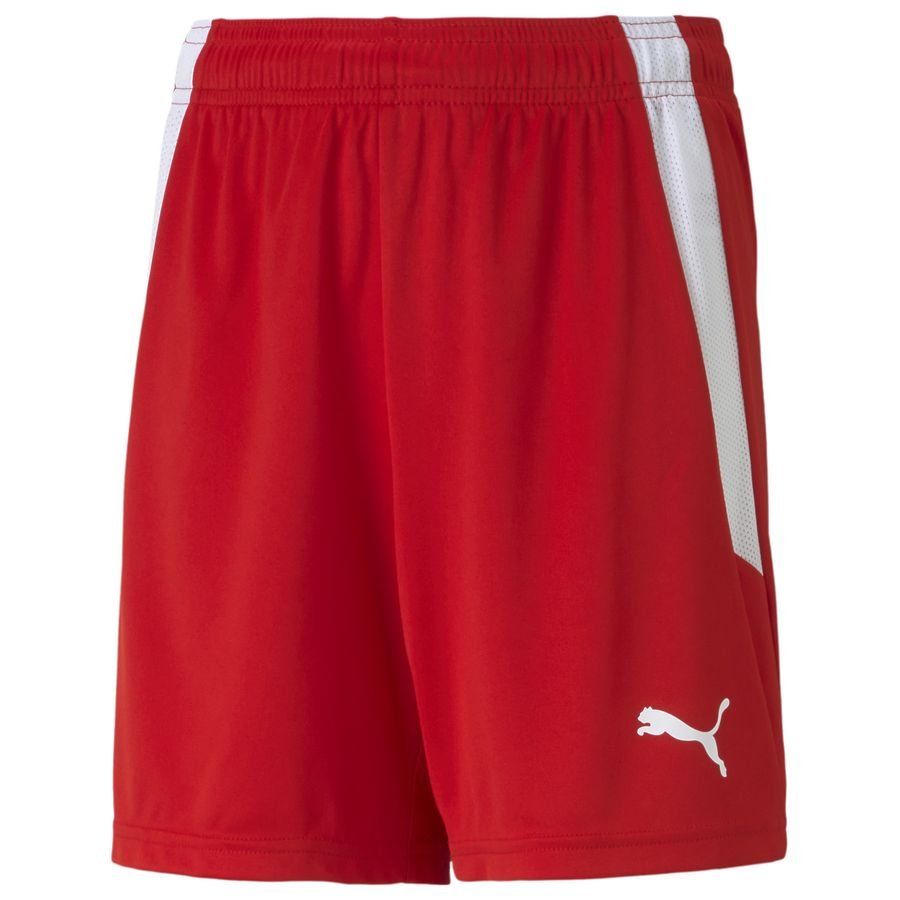 PUMA Short teamLIGA - Rouge Enfant