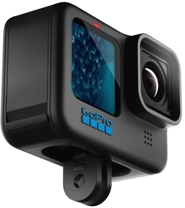 GoPro® | HERO11 Black - Action-kamera - 27 MP - 5.3K / 60 fps - 27 MP - trådløst netværk - undervands op til 10 m - sort
