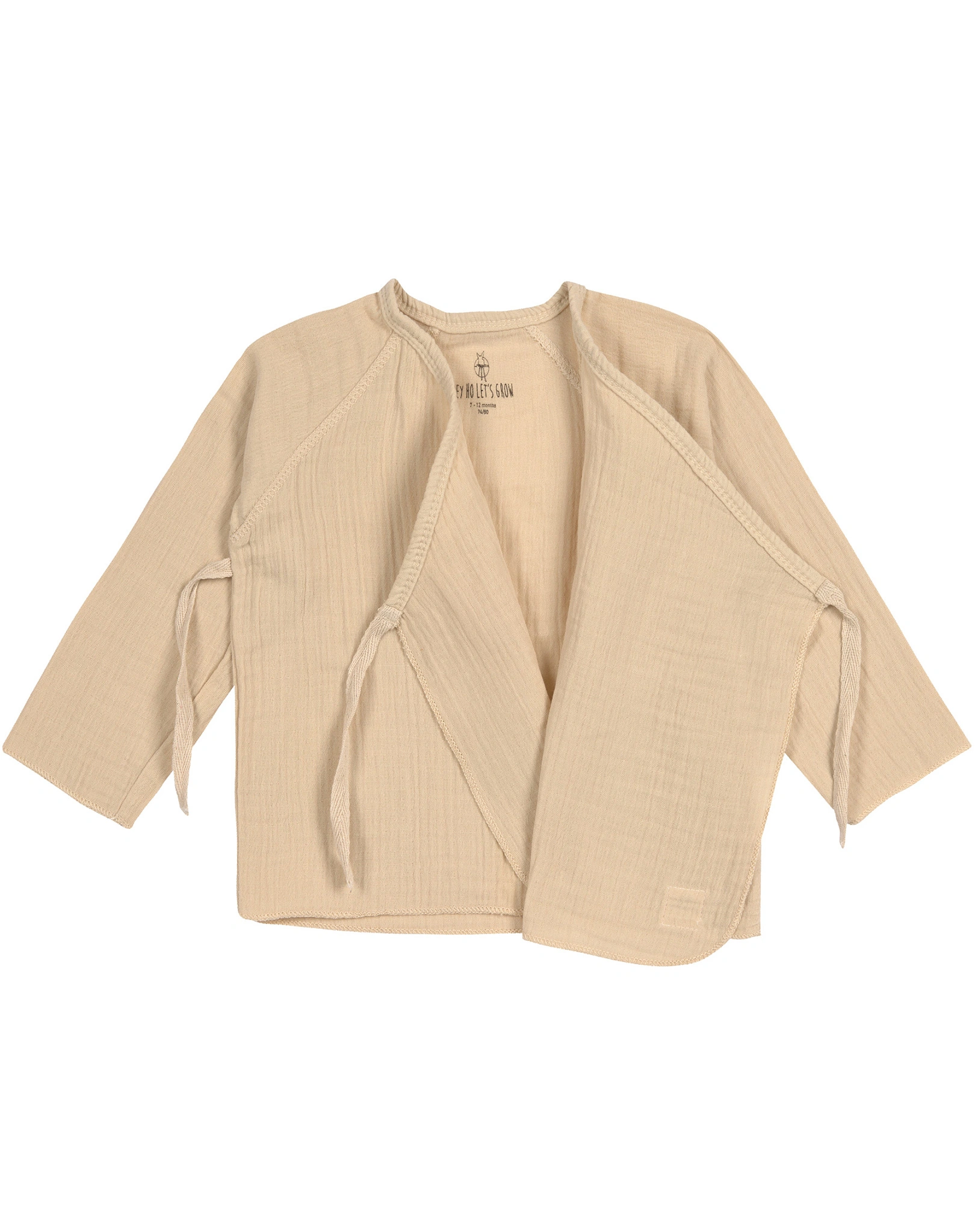 Kimono-Wickelshirt COZY MUSLIN in nature