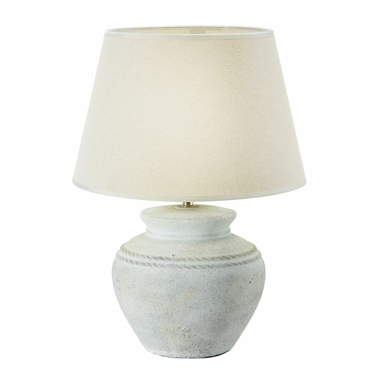 Tischlampe Cleveland antikweiß