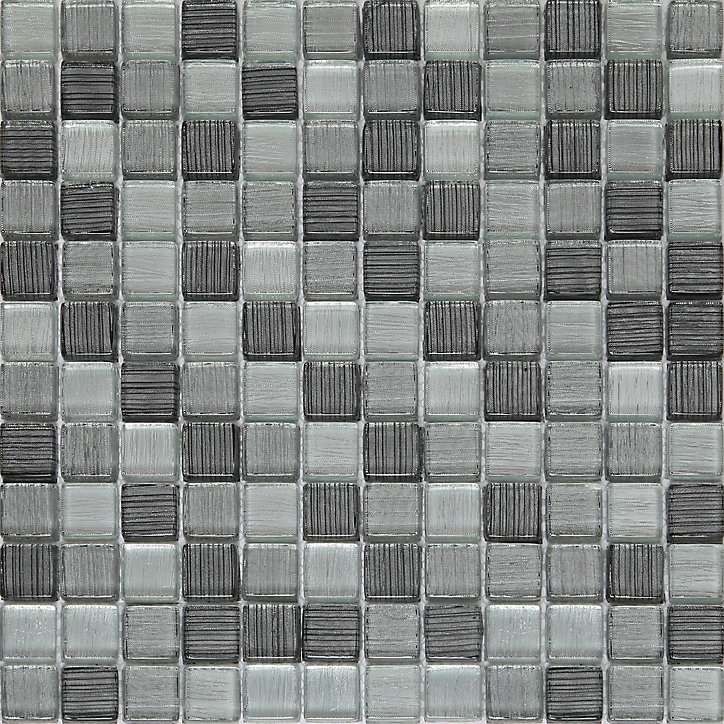 Mosaïque gris 30x30cm Faros GoodHome