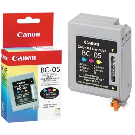 Canon Druckerpatronen-BC-05, cyan, gelb und magenta