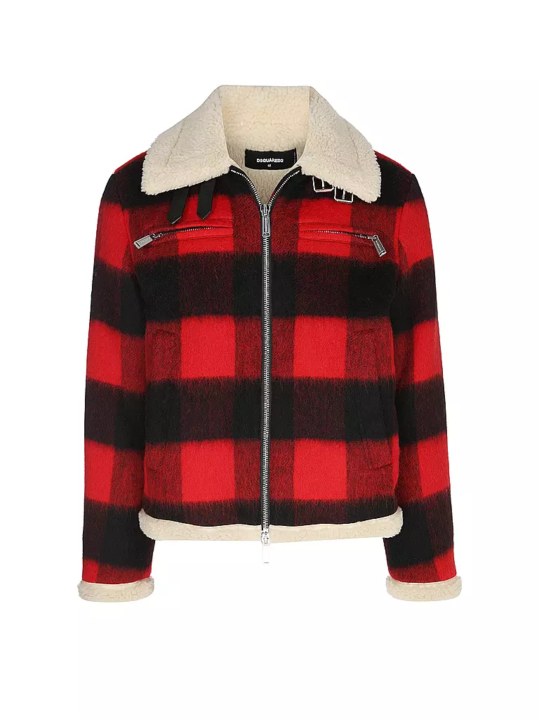 DSQUARED2 Kurzjacke NIGHTMARE AVIATOR rot