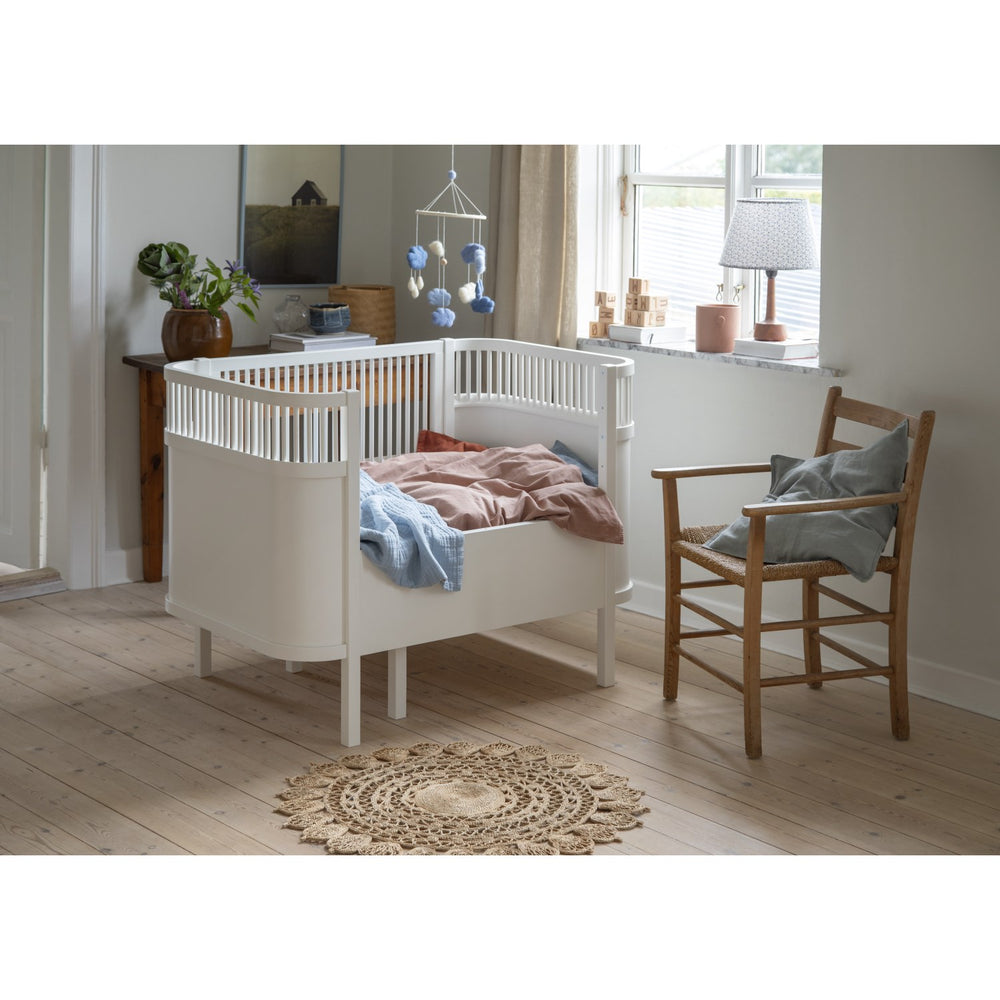 Køb Sebra White Seng Baby & Junior