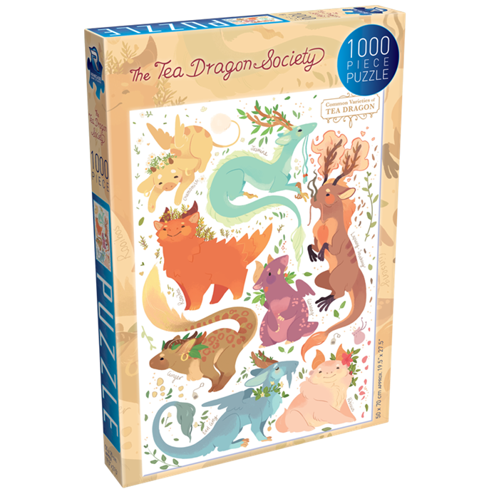 Puzzle : 1000 pièces - The Tea Dragon Society : Yellow