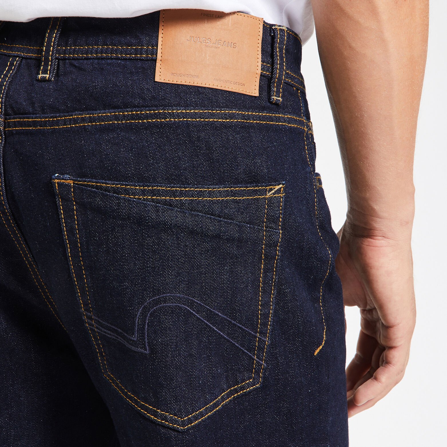 Jean loose Bleu moyen