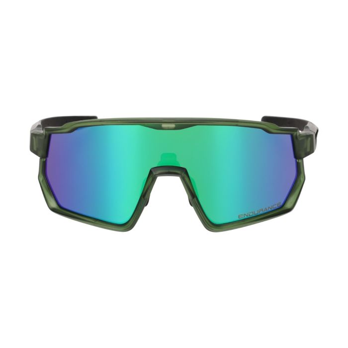 Endurance Unisex Solbriller Mathieu Full Frame Sports Glass Grøn