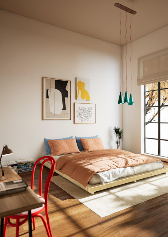 Karup Design Dock bed 140x200 naturel