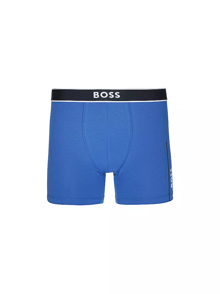 BOSS Pants blue blau