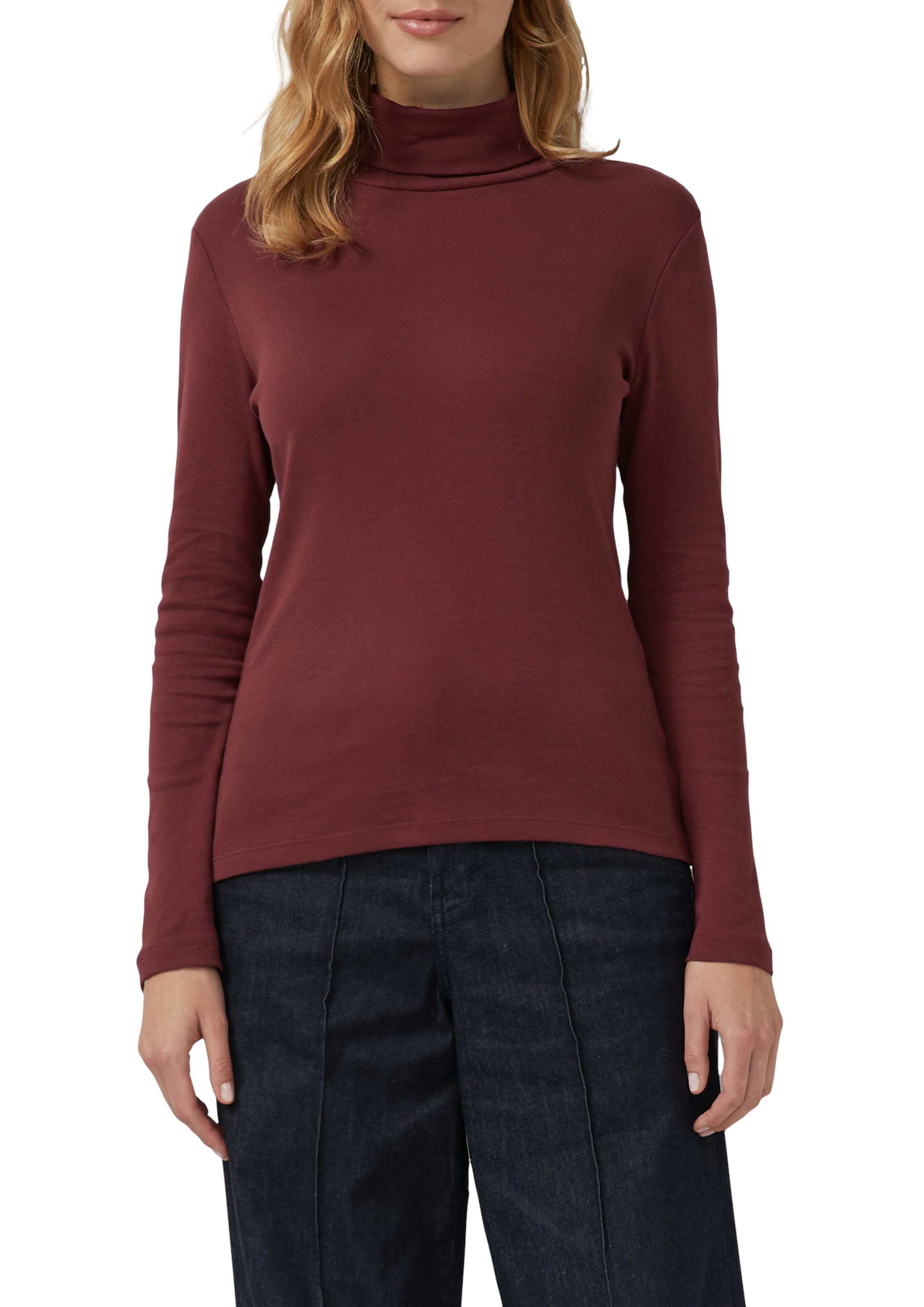 s.Oliver Rollkragenshirt , im Slim Fit, Langarm