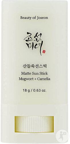 Beauty Of Joseon Stick Solaire Mat IP50+ Armoise Et Camélia 18g