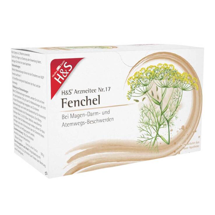 H&S Fencheltee ungemischt Filterbeutel, 20X2.2 g