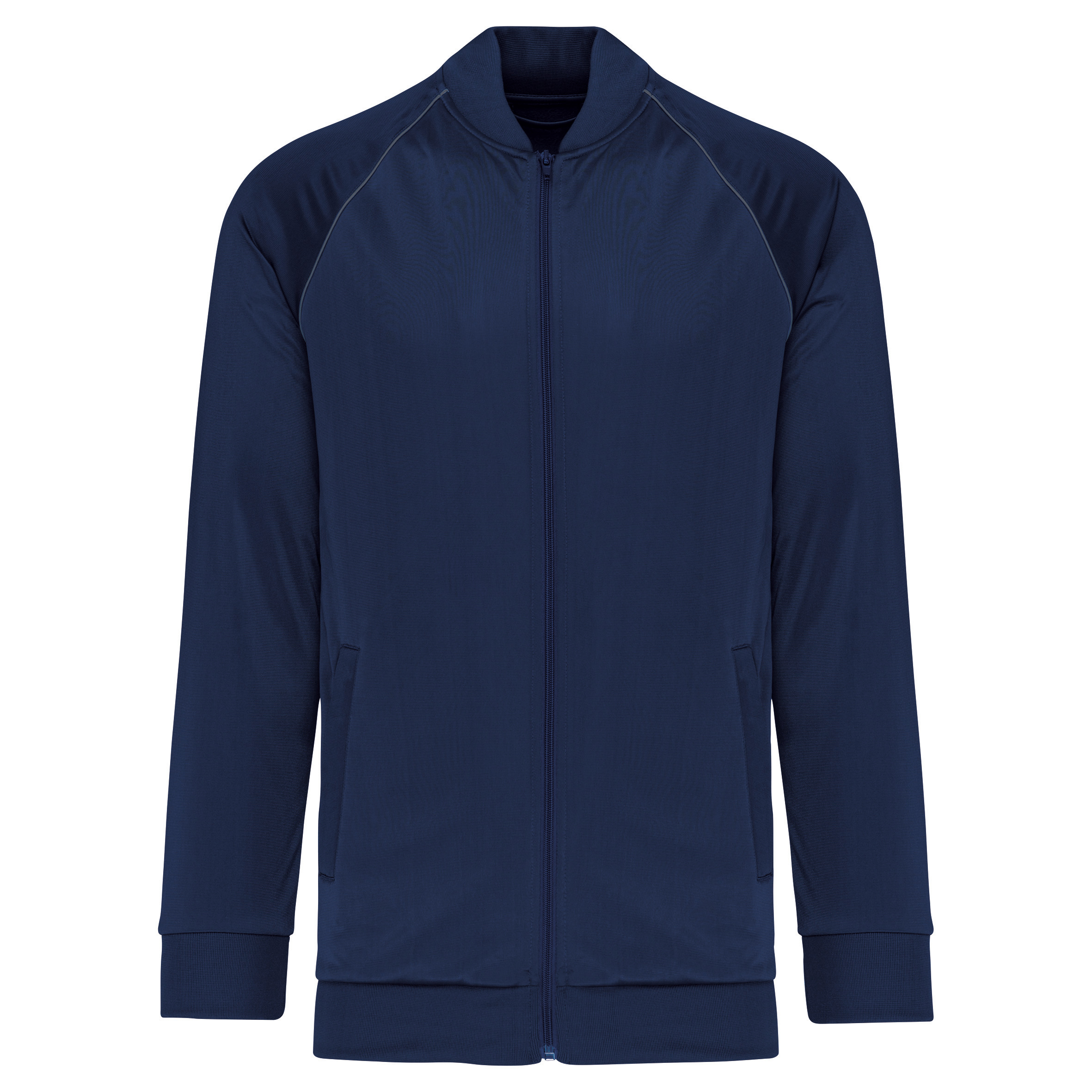 PROACT PA384 - Veste de survêtement zippée avec liseré unisexe