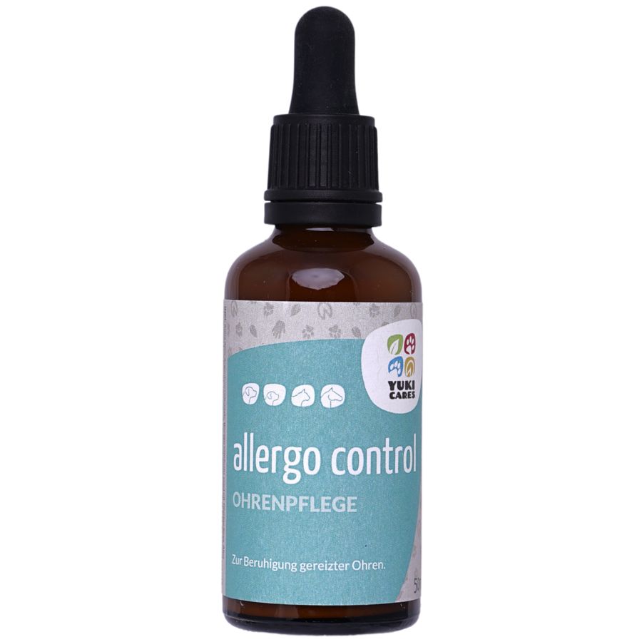 Yuki cares Allergo Control Ohrenpflege für Hunde bei allergischem Juckreiz