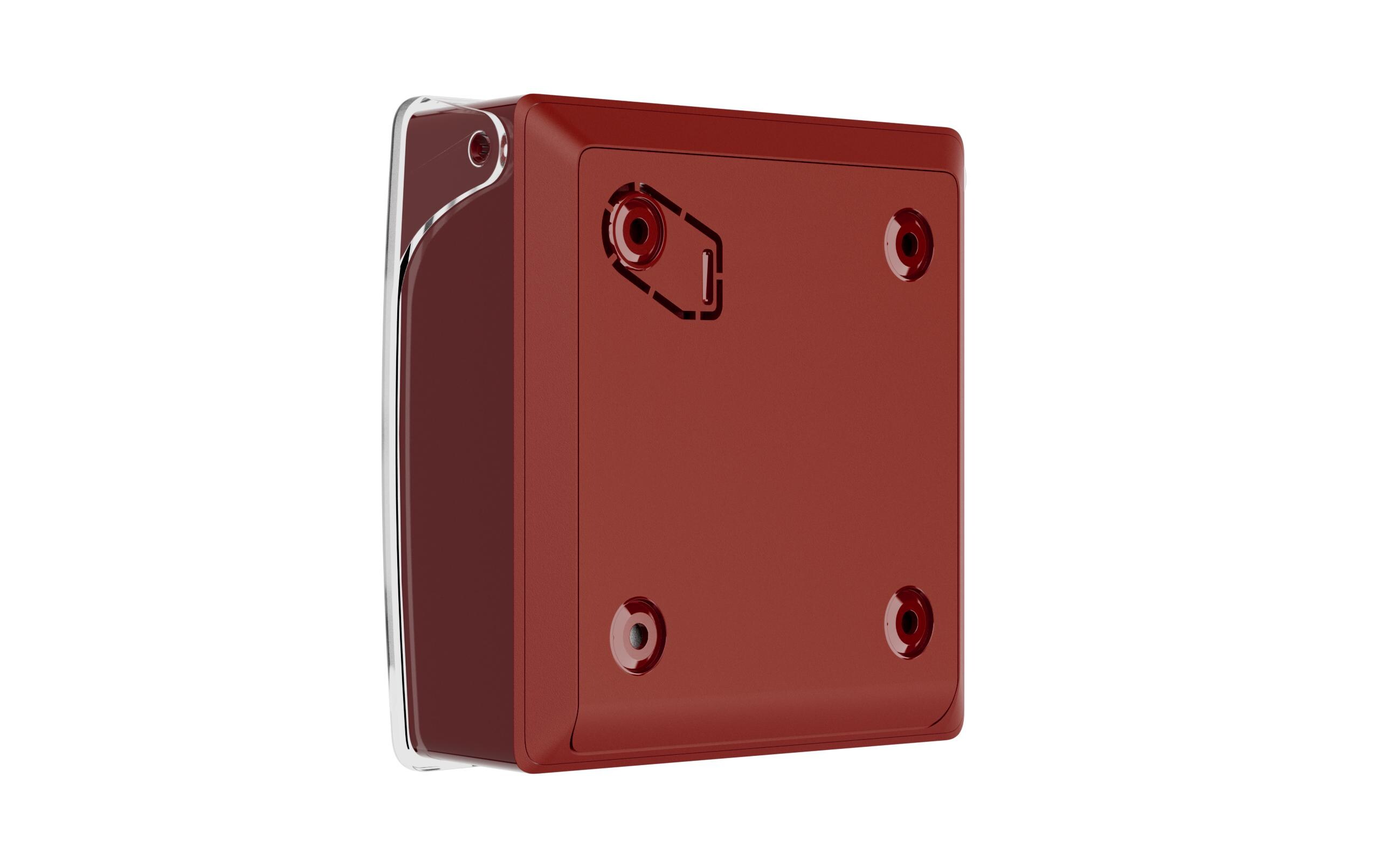 Funk-Taster ManualCallPoint (Red) Jeweller Rot<br>Funk-Druckknopfmelder mit rücksetzbarem Auslöseelement und programmierbaren Szenarien