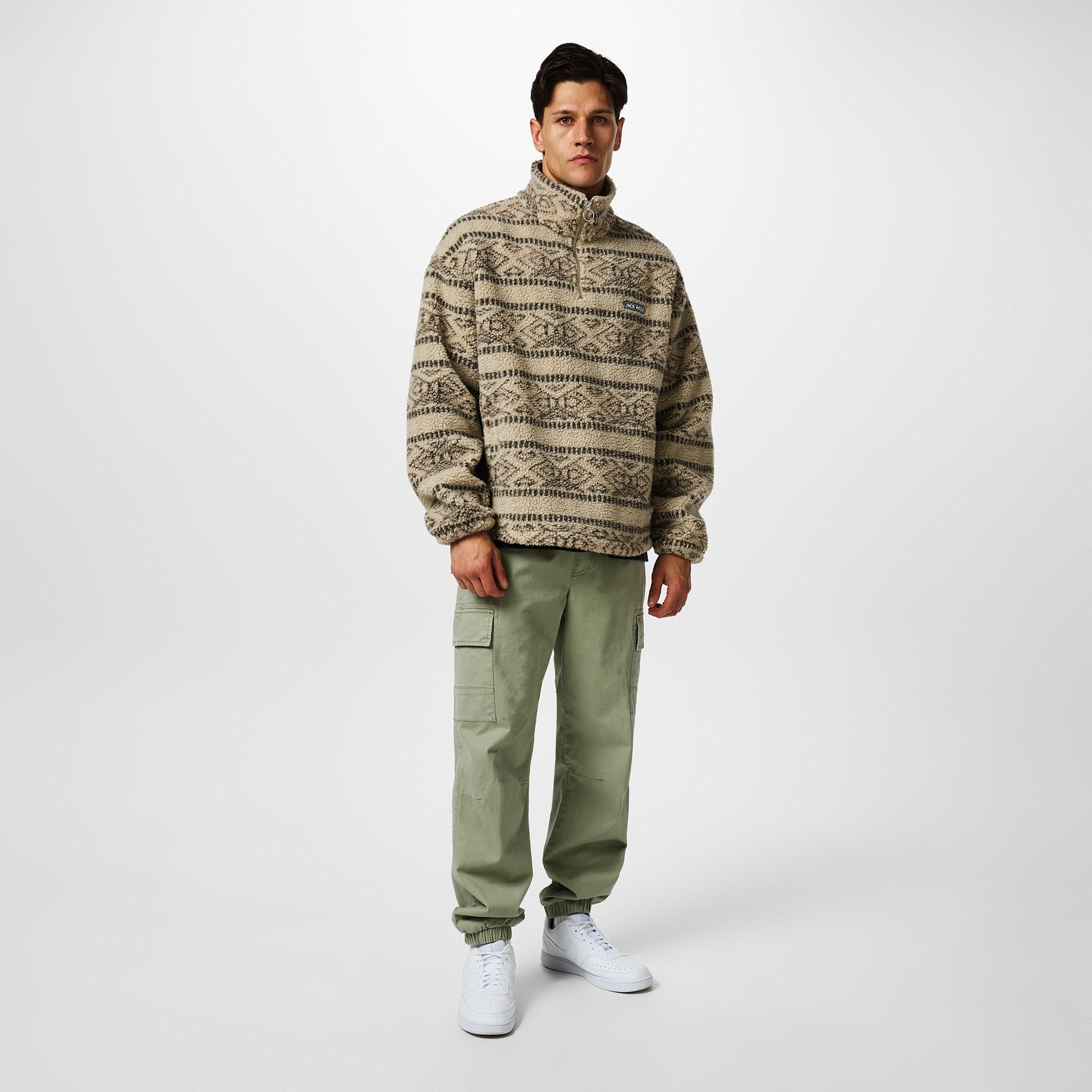 Jack Wills JW Fairisle Borg Fleece