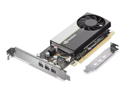 NVIDIA T400 - Grafikkort - T400 - 4 GB GDDR6 - PCIe 3.0 x16 - 3 x Mini DisplayPort - for ThinkStation P3; P3 Ultra; P340; P350; P358; P520; P620; P720; P920