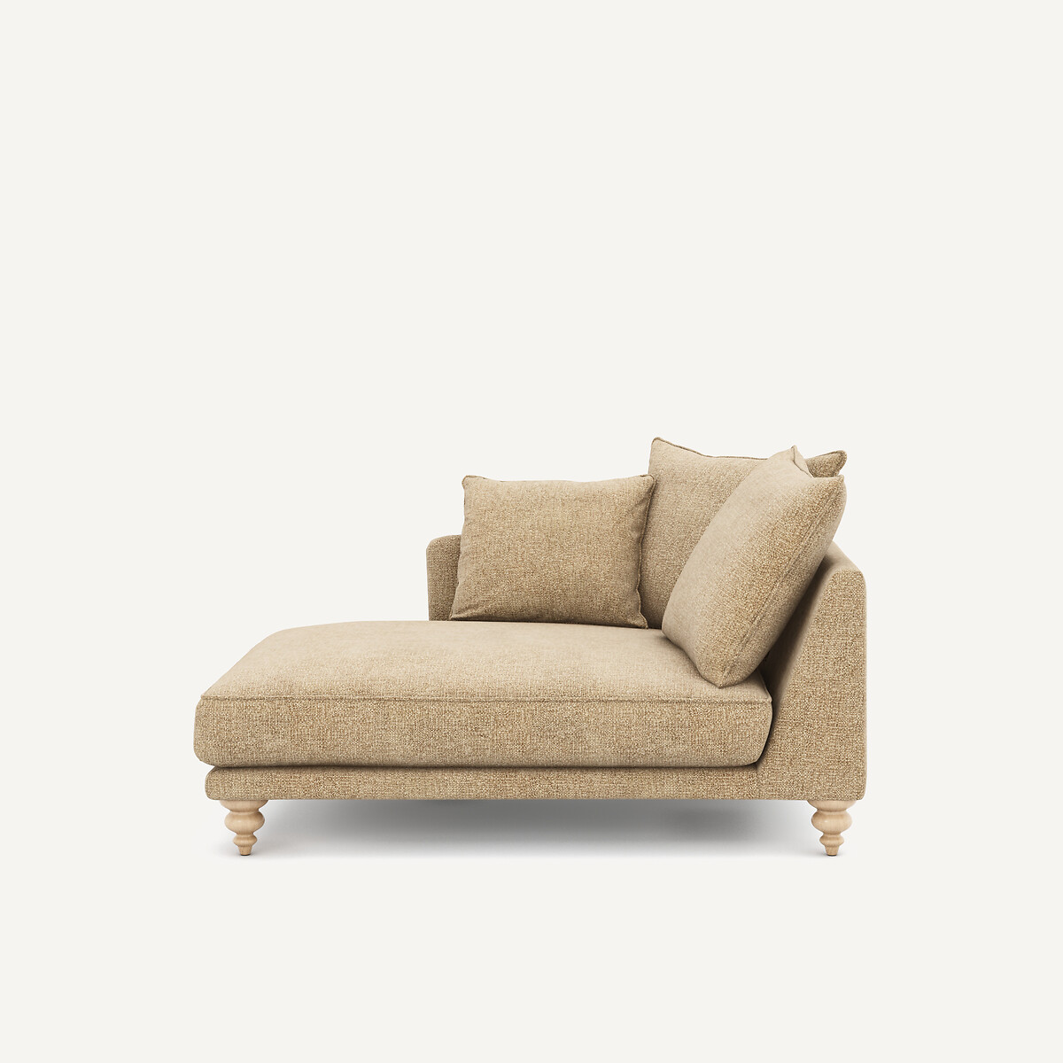 AM.PM<br>Chaise longue feita de algodão Lazare