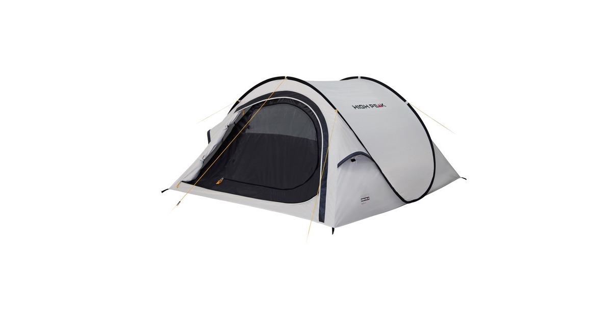 High PeakBoston 3 tent  (Aluminium/donkergrijs)