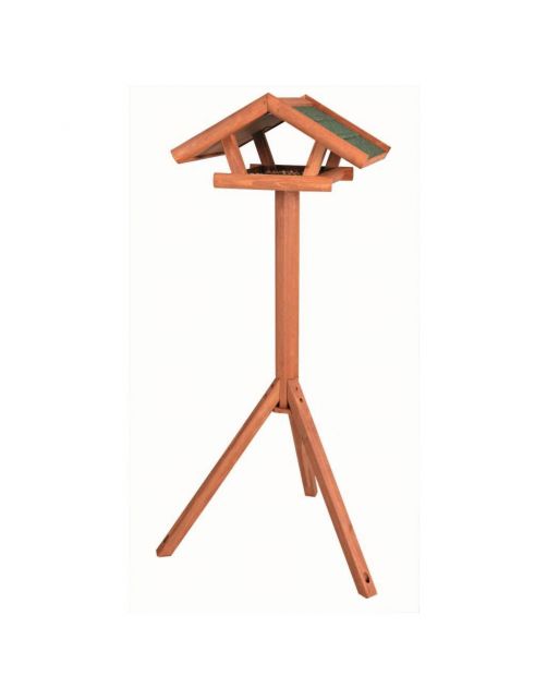 Trixie Natura Voederhuis Op Standaard - Voederhuis - 54x26x52 cm Bruin