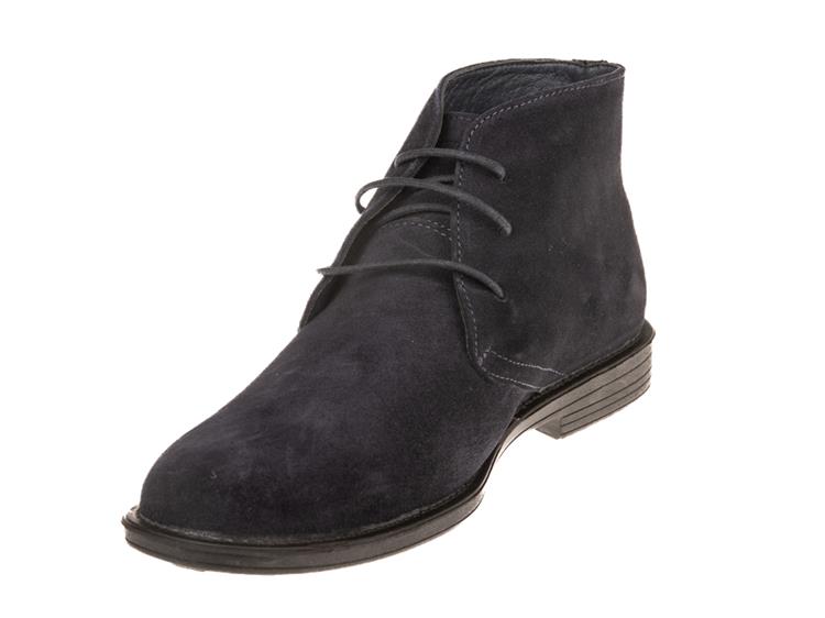 Berkelmans Avondale navy marino suede