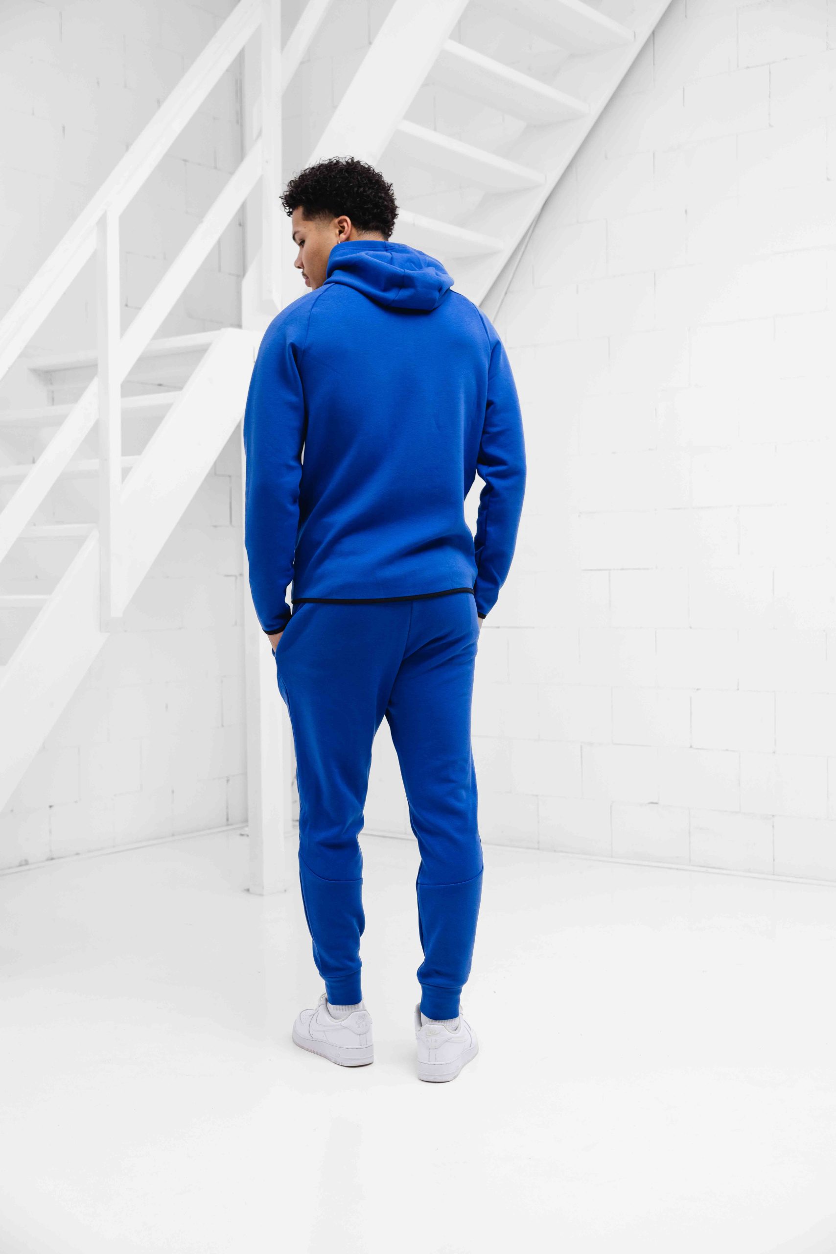 Under Armour Unstoppable Fleece Trainingspak Heren Blauw