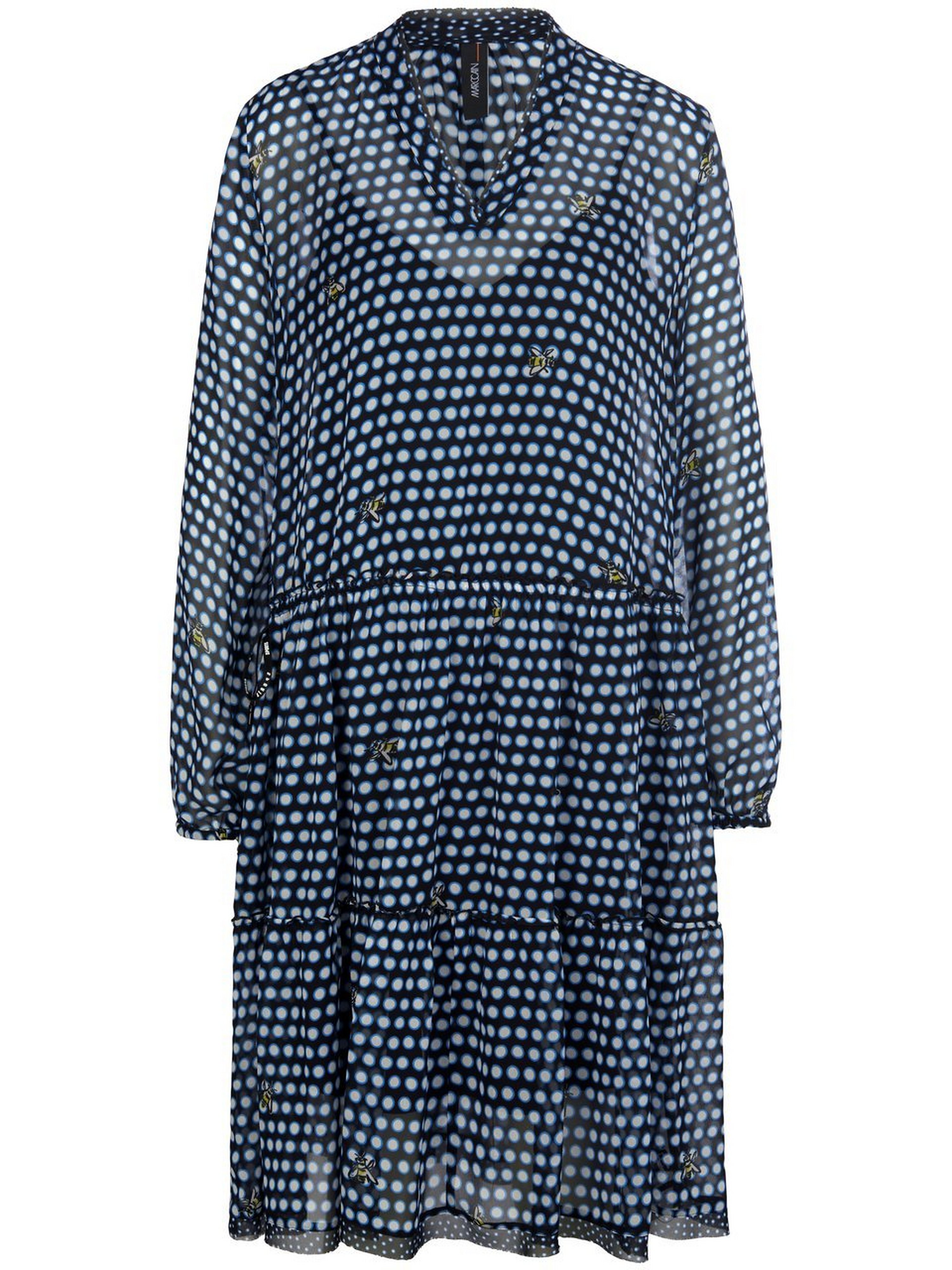 Kleid im Stufen­schnitt