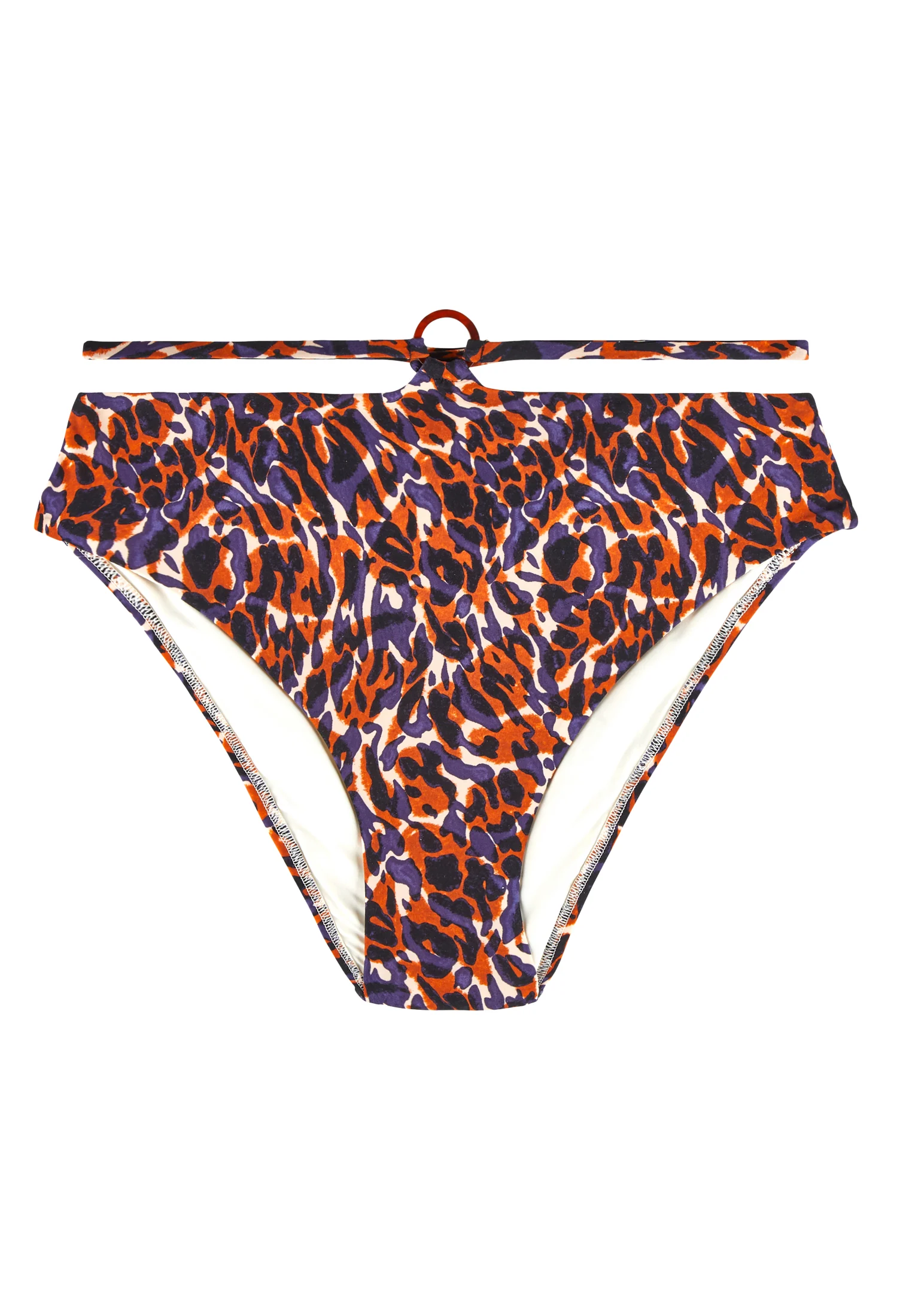 FIERCE SPIRIT - Culotte de maillot de bain taille haute | Rouge