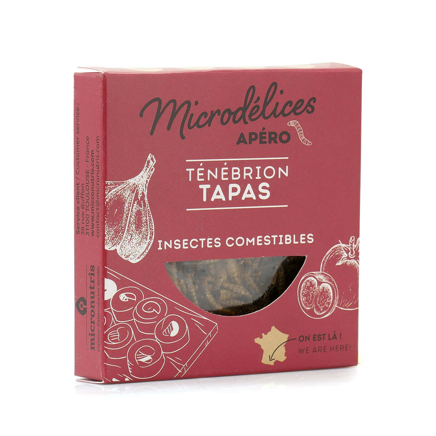 Ténébrions saveur tapas