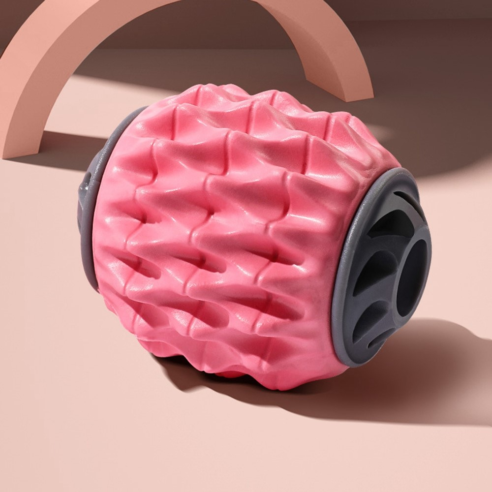 Multifunktionale Faszienrolle Fitness Muskel Massage Roller zur Selbstmassage / Entspannung - Schwarz