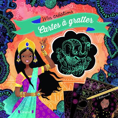 Pochette cartes à gratter - princesses
