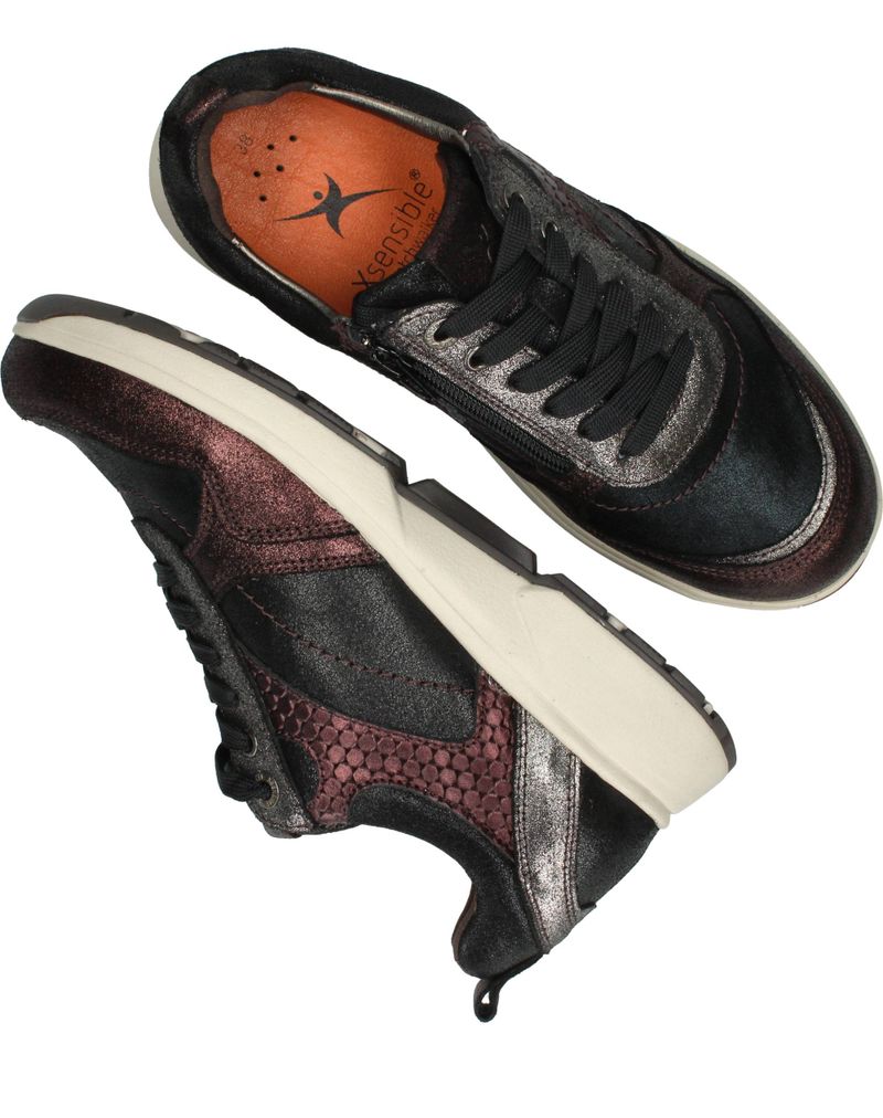 Xsensible Pula Stretchwalker HX Veterschoenen Rood Dames