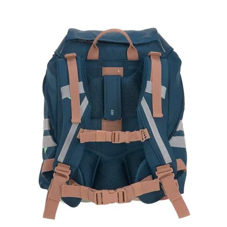 Lässig Schulranzenset Unique Navy, 7-teilig