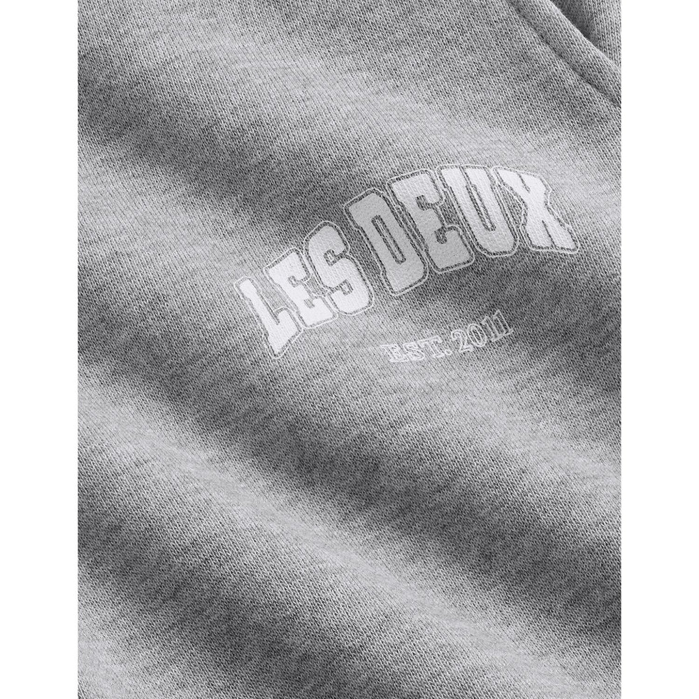 Køb Les Deux Kids Grey Melange Hoop Sweatpants