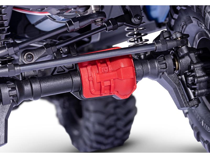 Traxxas Scale Crawler TRX-4 Sport High Trail Rot, ARTR 1:10 Rockcrawler mit Portalachsen und extra hoher Bodenfreiheit